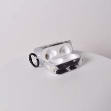 Lips 1pc Black Lip Design Protective Case Compatible With Airpods Pro 3, Pro 2, Apple 3rd Gen, 4 - Multicolor - View 7