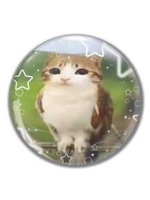 1pc/6pcs Funny Pattern Button Badges, Backpack Pins For Teenagers, Canvas Bag Decorative Badges, Fun Gifts For Friends, Teachers, Parents, Cousins - Multicolor - View 7