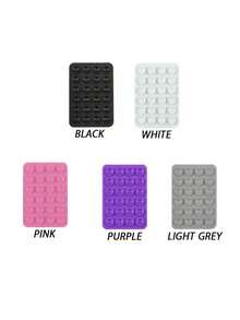 1/2/3/4/5pcs Silicone Suction Cup Phone Holder, No Residue, Universal Selfie Video Stand For IPhone/Android, Fashionable Desktop Accessory - Gift For Friends And Lovers