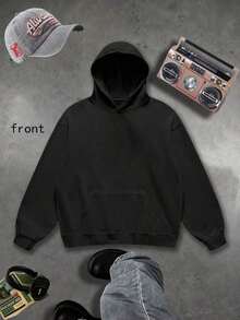 Halloween Hoodie Pumpkin Spider Sweater Printed Hoodie Men, All Saints'Day Human Skeleton  Back Print,Single-Layer Fleece, Casual And Comfortable Velvet Street Wind Long-Sleeved Hooded Sweater, Autumn And Winter Sports Top Hoodies.Warm And Comfortable - 黑五 - 查看 2