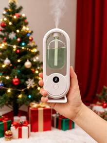 Máy khuếch tán tinh dầu cao cấp, máy tạo ẩm tự động USB cho gia đình, máy khuếch tán tinh dầu trị liệu dạng sương mù cho khách sạn, máy khử mùi nhà vệ sinh, máy lọc không khí điện tử, có thể sạc lại, đèn LED đổi màu, thích hợp cho phòng ngủ, phòng khách, bàn làm việc, phòng lớn, khu vực nuôi thú cưng, khách sạn, xe hơi, 5 chế độ hoạt động, 6 loại tinh dầu thơm có sẵn. - trắng - Xem 6