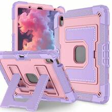 Camynra Ốp bảo vệ máy tính bảng C5 siêu bền, chống sốc chuẩn quân sự dành cho Galaxy Tab A11/A11 Plus 11 inch/A9 8.7 inch/A9 Plus, tương thích với dòng iPad A16 11th 10th 10.9 AIR5 Air 11 M2/M3 Mini6 Mini7. Quà tặng sinh nhật mùa xuân. - Hoa sen tím vàng hồng - Xem 12