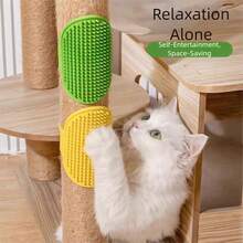 硅胶猫抓垫，宠物桌腿绑带，墙角按摩抓板，必备猫玩具 - 彩色 - 查看 6