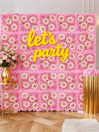 50 cm konstgjord sidenblomma bröllopsbågsdekoration golvlayout färdig interiör bakgrundsvägg hotell scendekoration