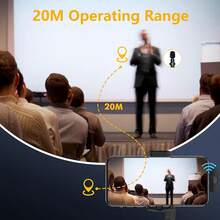 Wireless Lavalier Microphone, Compatible With IOS, Plug And Play, Clip-On Lapel External Mini Lightning Interface Microphone, Suitable For Video Interviews, Vlogs, Etc., Mini Microphone Compatible With Iphone Android Phone For Winter Vacation, Audio/Video Recording, Interviews, Gaming & Live Streaming Vacation Audio Recording Video Recording Interviews Gaming Streaming Live Streaming - Black - View 9