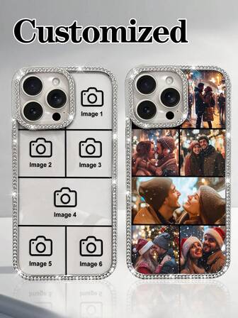 Vintermössa med anpassad text, unisex - mjuk akrylmössa med vikbar kant, perfekt för utomhusaktiviteter och vardagsbruk, varm unisex-stil, lämplig för höst, vinter, jul, Thanksgiving, nyår, inga batterier krävs, 2025telefonskal