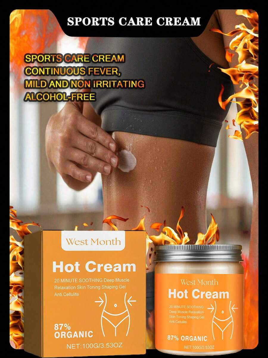 100g Body Firming Cream, Massage For Skin On Legs, Arms, Waist, Whole Body