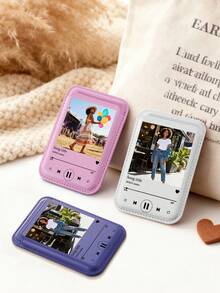 Customized Photo & Text Magnetic Wallet Card Holder, Compatible With IPhone 14 Pro Max 13 12 11, Card Holder Phone Case, Credit Card Holder, Suitable For Phone Case, Credit Card, Transportation Card, ID Card, Customized Album Cover, Customized Song Poster, Personalized Music Poster, Music Plaque Printing, Wedding Gift, Anniversary Gift, Housewarming Gift - Multicolor - View 9