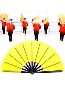 1/2 chiếc quạt Kung Fu/Tai Chi thanh lịch, nhẹ - Thiết kế gấp gọn chuyên nghiệp, hiệu ứng âm thanh cổ điển, phong cách truyền thống Trung Quốc. - Nhiều màu - Xem 9
