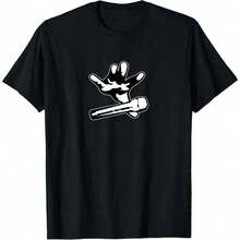 Drop The Mic Graphic Tee, Popular Gift Idea - Black - View 1