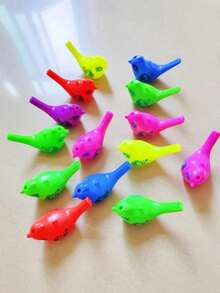 1/5/10/20Pcs Bird Whistle Bird Water Whistle Bird Call Whistle Colourful Bird Whistle Party Whistle Novelty Whistle Musical Instrument Used For Party Favour, Birthday, Easter Gifts Etc. (Classic,Fresh Colours) Mother's Day,Graduation,Gadgets Toys,Birthday Party Gift,Gift Bag Stuffing,Random Style And Colour - Multicolor - View 4
