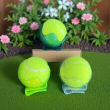 便捷网球腰夹，彩色网球杯，带快速取球扣设计，网球爱好者比赛和训练必备配件 - 黃色 - 查看 7