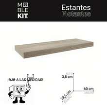MOBLEKIT Wall Shelves - Wood - View 3