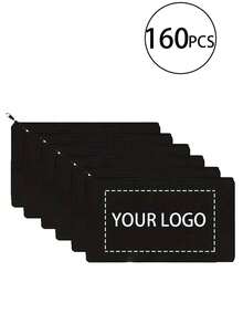 Customizable Cosmetic Bag, Durable Polyester Makeup Pouch With Secure Zipper Closure, Machine Washable Travel Toiletry Organizer For Women & Men, Perfect Gift Idea, Beauty Storage Solution, Playful Design, Smooth Texture Beauty & Personal Care Accessories Custom Logo Bag Personalized Cosmetic Bulk DIY Toiletry Bags For Business