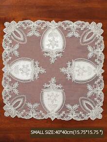 1 pieza Tapete/Mantel individual de mesa de cocina de San Valentín 100% poliéster bordado - Multicolor - Ver 10