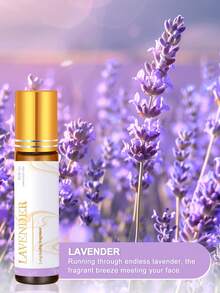 EMBRACEX. 2pcs 10ml Lavender & Peony Essential Oil Rollers, Long-Lasting Fragrance, Suitable For Daily Use, Gift Set For Women - Lavender Peony - View 8
