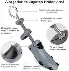 Timotech Set de Hormas para Zapato Ajustable con Calzador de Zapatos, Alargador de Calzado para Mujeres Hombres, Moldeador de Zapatos, Accesorios para Calzado - 1 - Ver 3