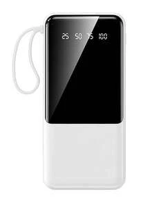 10000mAh High Capacity Power Bank, Universal Charger Suitable For Portable Smartphones - White - View 7