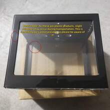 1pc Mini Small Building Block Aquarium, Transparent Desktop Landscape Creative Betta Fish Tank, Small Aquarium For Fish, Shrimp, Turtle, Home/Office Micro Ecosystem Aquarium - Multicolor - View 11