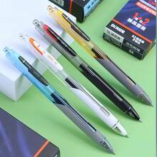 4pcs 0.5mm Black Quiet Ballpoint Pens, Suitable For Exams, Office, And Library Use - 4pcs - View 10