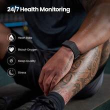 Fitness Tracker Wristband 24-Hour Health Monitoring, Smart Health Wristband With GPS Tracking, Helio Strap Health Fitness Tracker, 5.0 Wristband - Wearable Activity & Fitness Tracker, Health Smart Bracelet,GPS Sport Smart Bracelet, Featuring 3 GPS 170+ Sports Modes, All-Day Health Monitoring - Nhiều màu - Xem 3