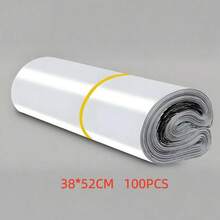 100 túi đóng gói chuyển phát nhanh chống thấm nước, bao bì nhựa dày màu bạc, túi tự hàn kín cho hậu cần thương mại điện tử, quần áo, túi đóng gói chống thấm nước, túi đóng gói màu bạc, túi đóng gói chuyển phát nhanh màu bạc - Bạc - Xem 11