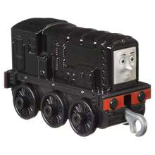 Mattel Fisher-Price Thomas & Friends Small Diecast Metal Push-Along Toy Rail Vehicle Thomas/Percy/Duck/Nia/Rosie/Brake Car Bruno/Whiff/Salty//Harold/Troublesome Truck/Winston Toy Train For Preschool Kids Ages 3 Years And Up Pretend Play - Diesel (Black) - View 7