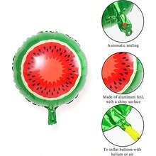 3/4/8Pcs Fruits Vegetables Balloons, Fruit Birthday Party Giant Vegetable Fruits Reusable Helium Balloons, Different Shape Foil Balloons For Party Gathering Birthday Baby Shower.Wedding. Kids Gift - Multicolor - View 3