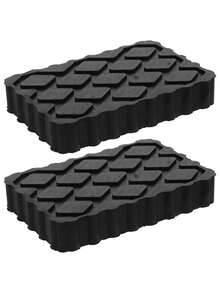 Black 120 * 80 * 20 Type Lifting Machine Rubber Pad Rubber Block Car Chassis Jack Rubber Pad - Multicolor - View 14