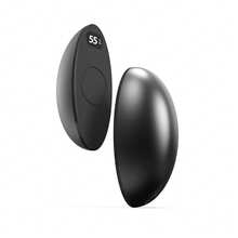 Kinglucky 2 piezas de calentadores de manos recargables USB-C, 3500mAh*2, calentadores de manos eléctricos portátiles de bolsillo, calentamiento rápido, ajuste magnético de 3 niveles, pantalla digital, calentadores de manos reutilizables, adecuados para Navidad, guantes, viajes, camping, caza, unisex - Negro - Ver 4