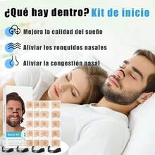 60 Unidades Tiras es Antironquidos,Dilatador  Antirronquidos Anticongestión, Tiras es Magnéticas para Aliviar Ronquidos, Ideal para Hogar, Hoteles, Deportes y Viajes(30 pares) - 1 - Ver 4
