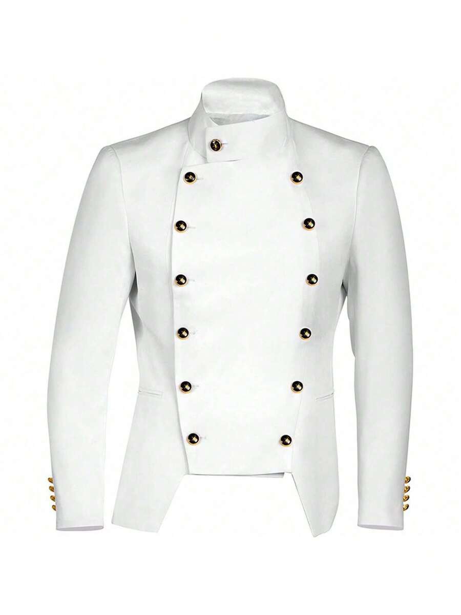 Men Cosplay Clothing - White - View 1
