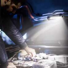 1pc New 3-Light Source LED Headlamp With Magnet, Mini Flashlight, USB Rechargeable, Multi-Function Pen Light, Cap Clip Light