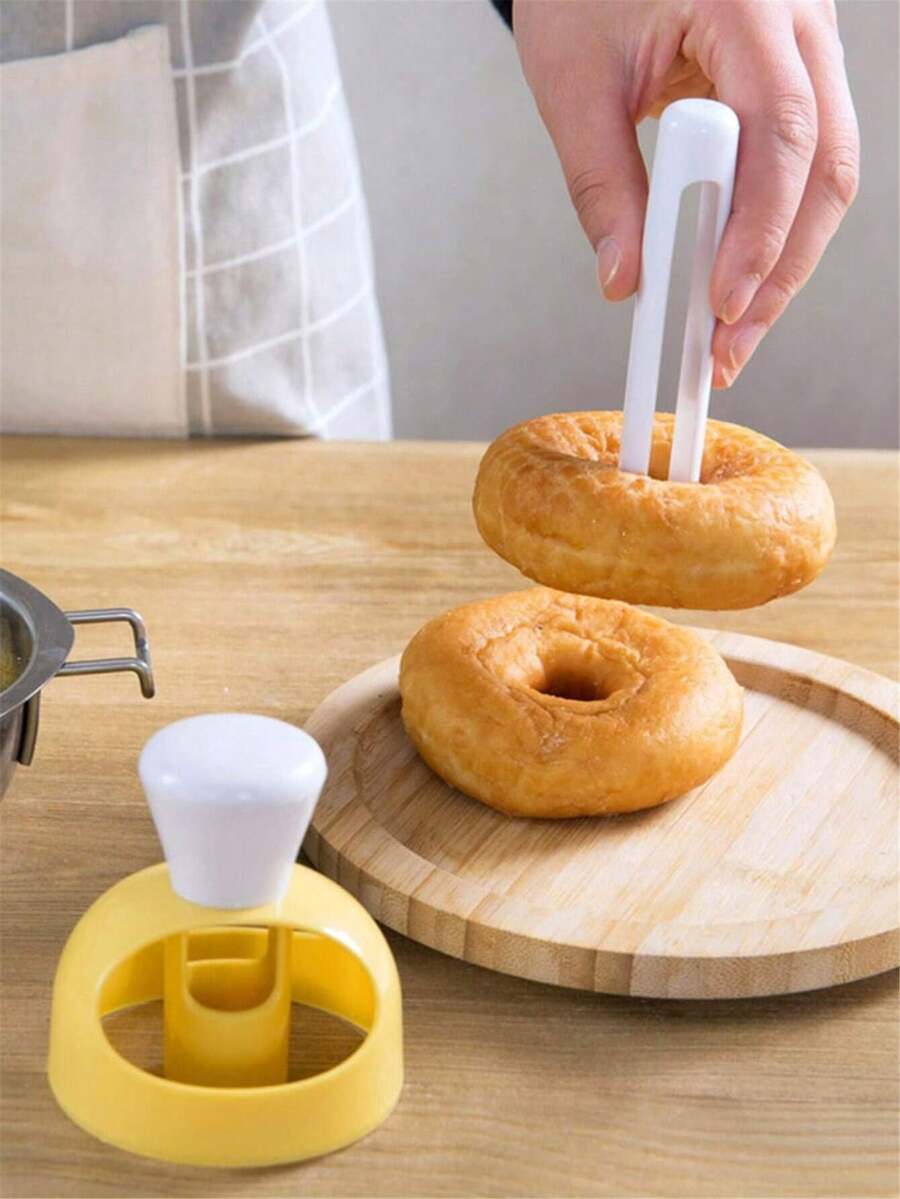 Khuôn làm bánh rán, khuôn bánh mì rỗng bằng nhựa, dụng cụ làm bánh tự chế và máy ép kem, đồ dùng làm bánh nhà bếp - Nhiều màu - Xem 1