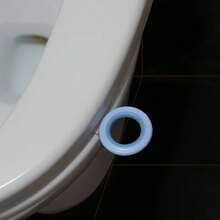 Toilet Seat Lifter Handle, Toilet Seat Lifting Tool, Avoid Touching Toilet Seat, Multifunctional, Blue/Yellow Bathroom Bathroom Accessories Bathroom Tools - Multicolor - View 4