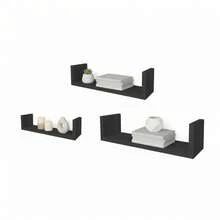 MOBLEKIT Wall Shelves - Black 1 - View 3