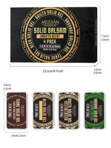 1/3 piezas Hidratante corporal de fragancia duradera para hombres, Fragancia sólida portátil, Hidratante corporal portátil - Varios - Ver 9