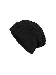 1 pieza o 2 piezas Gorro unisex con aplicaciones para otoño/invierno, gorro de punto grueso y cálido, versátil para uso diario, patinaje sobre hielo, esquí, etc. - Multicolor - Ver 14