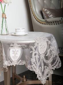 1 pieza Tapete/Mantel individual de mesa de cocina de San Valentín 100% poliéster bordado - Multicolor - Ver 9