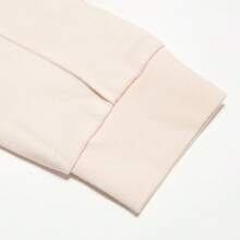 Adidas 春秋季女童休闲舒适长袖保暖圆领卫衣连衣裙，IT4838 - 肉粉紅色 - 查看 6