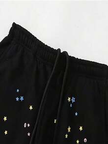 Spider Print Zipper Hoodie, Casual Long Sleeve Hoodie Coat Y2K Spider Print Hoodie, Long Sleeve, Loose Style, Polyester Material, Zipper Design, Gothic Harajuku Style, Autumn And Winter Fashion,Warm And Comfortable - 黑色 - 查看 4