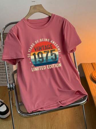 卡通图案印花休闲女士 T 恤，春夏时尚女士上衣，夏季上衣，女士夏装，图案 T 恤女士上衣 | 女士外出上衣，外出服装，女士教师服装，返校，校服，返校服装，万圣节服装