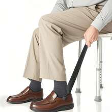 Juego de Calzadores de Acero Inoxidable para Zapatos de Largo para Personas Mayores, para Hombres y Mujeres Todo Tipo de Calzado, Teni, Botas Zapatillas de Deporte - 1 - Ver 4