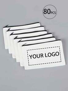 Customizable Cosmetic Bag, Durable Polyester Makeup Pouch With Secure Zipper Closure, Machine Washable Travel Toiletry Organizer For Women & Men, Perfect Gift Idea, Beauty Storage Solution, Playful Design, Smooth Texture Beauty & Personal Care Accessories Custom Logo Bag Personalized Cosmetic Bulk DIY Toiletry Bags For Business