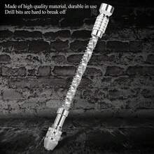 Taladro de Mano Portátil Mini de 1. 0 - 2. 2 mm en Plata de Latón con 20 Brocas de 0. 3 - 1. 6 mm, Perforadora Semiautomática - plata - Ver 9