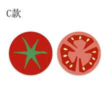2pcs Cute Apple Shaped Car Cup Holder Mats, Leather Insulated Anti-Leak Car Interior Decor Accessories - Một cỡ - Xem 9