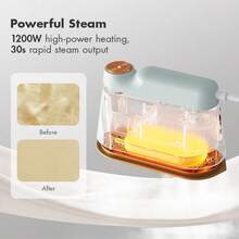 Consigue vapor rápido en 30s con esta plancha de vapor 1200W. - Tipo de Enchufe B USA (110-127V) - Ver 3