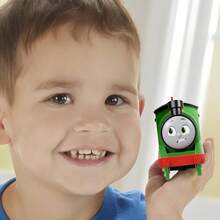 Mattel Thomas & Friends TrackMaster Motorized Toy Train Motorized Locomotive With Cargo Wagon Zinc Alloy Toy Train That Can Be Connected To Others Die-Cast Metal Toy Train For Preschool Kids Ages 3 Years And Up Pretend Play - James - View 10