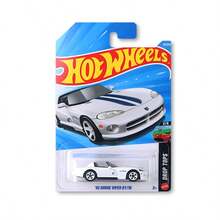 Hot Wheels 玩具车，1:64比例合金车模，可玩耍或展示 - 26A批次收藏仿真玩具合金跑车，福特野马谢尔比GT500开瓶器，日产宾利奔驰GTR合金车C4982，小型汽车收藏爱好者男孩礼物玩具车模型，理想的圣诞节和生日礼物，适合3岁及以上儿童，1个 - 彩色 - 查看 39