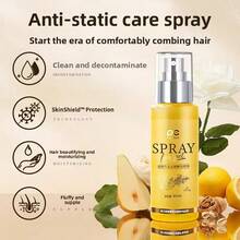 PC Petclear 80ml Pet Grooming Spray, Plant-Based Formula For Cats & Dogs, Helps Prevent Matting, Reduces Static, Keeps Fur Smooth & Fluffy